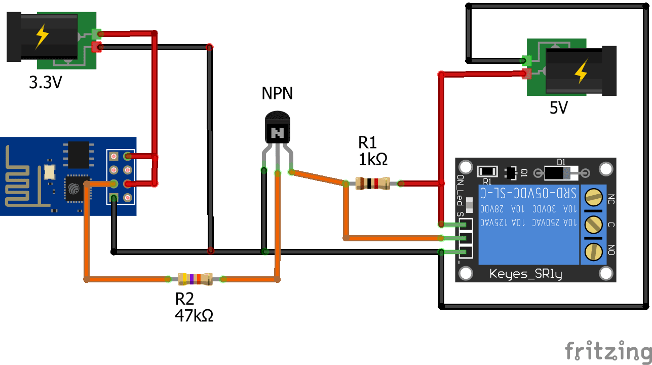 interrupteur connecté - Domotique