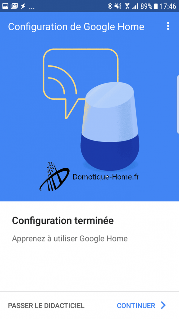 Google-Home-configuration